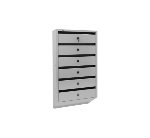 6-и секционный почтовый ящик «Оптима Люкс»